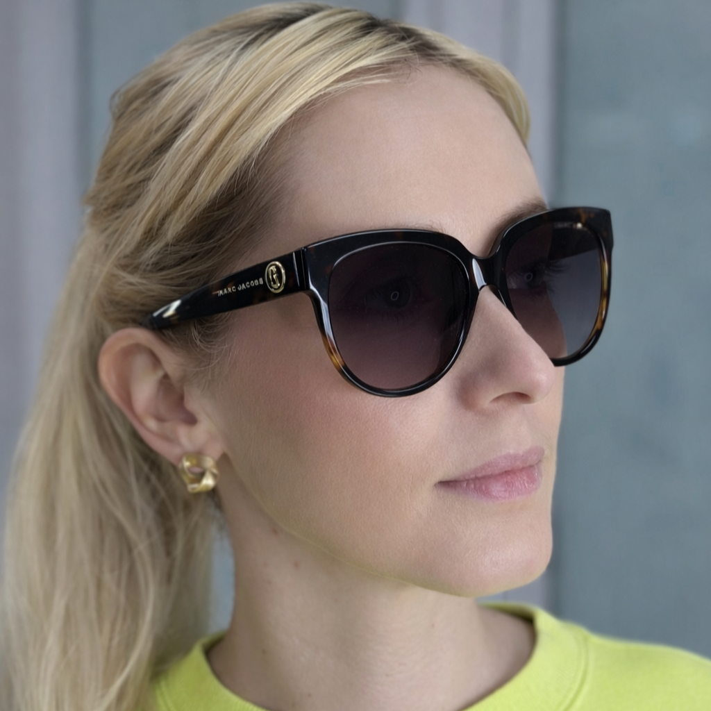 Сонцезахисні окуляри Marc Jacobs MARC 378/S 0086/9O – жіночі – овальні – градієнт – UV400 – оригінал - Зображення 3