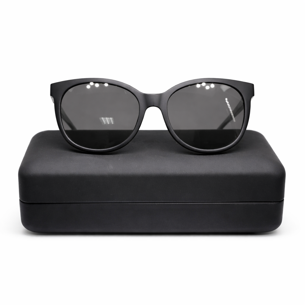 Сонцезахисні окуляри DKNY DK527S-001-55 – жіночі – темно-сірі матові – UV400 – оригінал - Зображення 2
