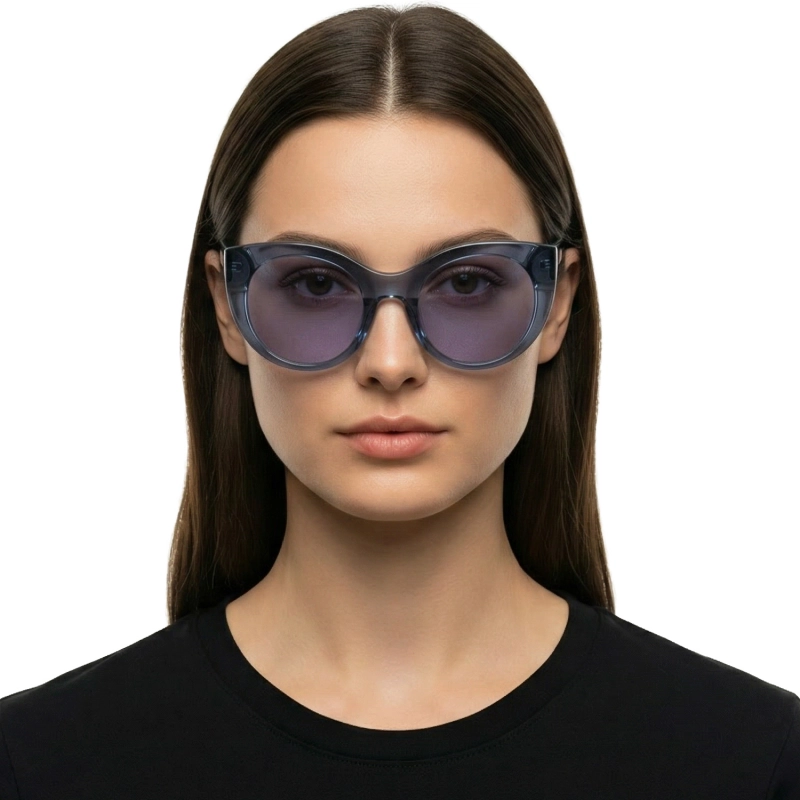 Сонцезахисні окуляри DKNY DK517S-400-52 – жіночі – сині – UV400 – оригінал - Зображення 2