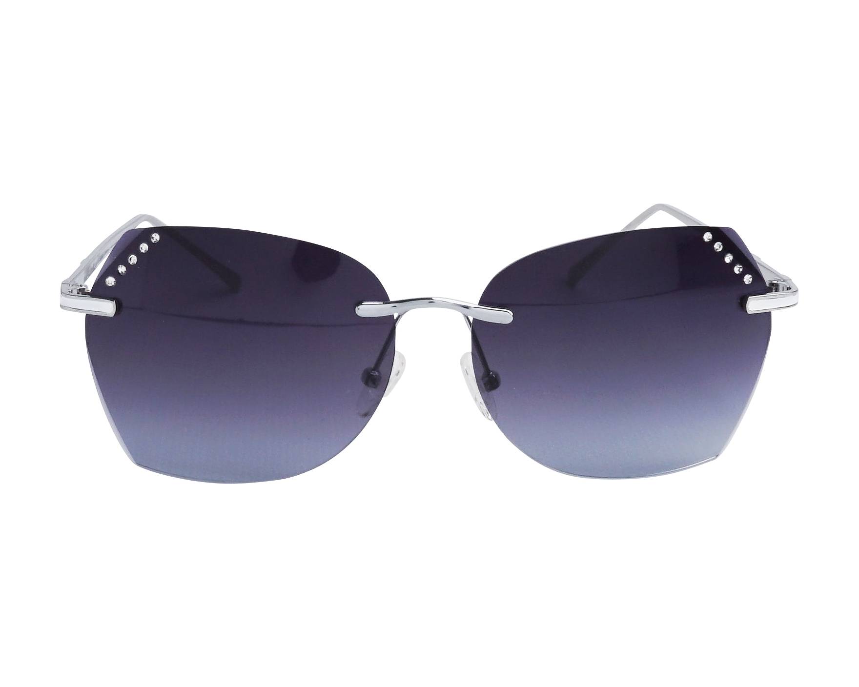 Сонцезахисні окуляри Guess GF0384-10B – butterfly – жіночі – метал – градієнт – UV400 – оригінал